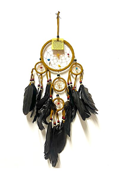 Barc Shop Rüya Kapanı 12 Cm Dream Catcher A.Kahve Duvar Dekorasyon Düş Kapanı...