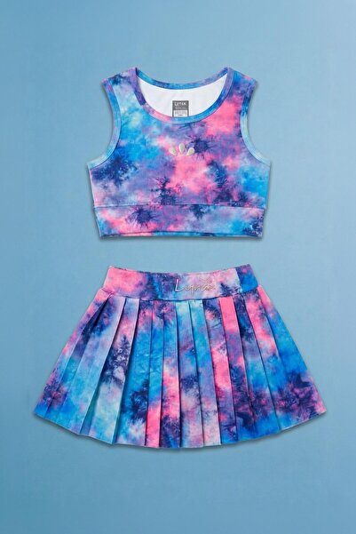 Perendi Σετ μαγιό για κορίτσια με φούστα Crop Model