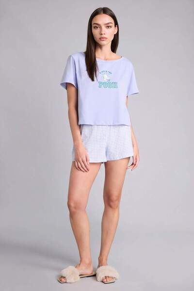 DeFacto Disney Winnie The Pooh Σετ με κοντό μανίκι κανονικής εφαρμογής 2 τεμα...