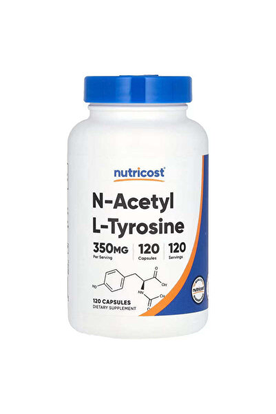 Nutricost N-Acetyl L-Tyrosine 350 mg 120 Capsules