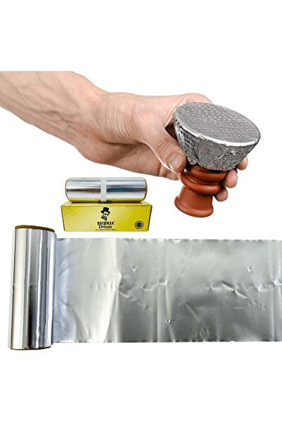 Richman Deluxe - Aluminum Hookah Foil For Waterpip Head | Foil Sheet Roll | Hookah Accessories -14cmm x 10m - Plain