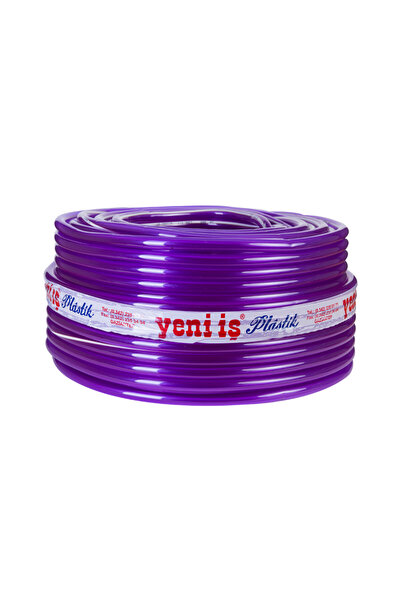 YENİ İŞ PLASTİK 1/2 Şeffaf Silikonlu Hortum 100 Metre ( 13 Kg)