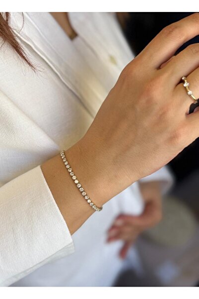 XUPING JEWELRY XUPİNG 14K 1mm İNCE SU YOLU