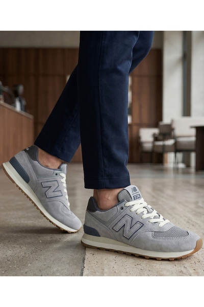 New Balance 574 Unisex Casual Παπούτσια Sneaker Πολύχρωμα