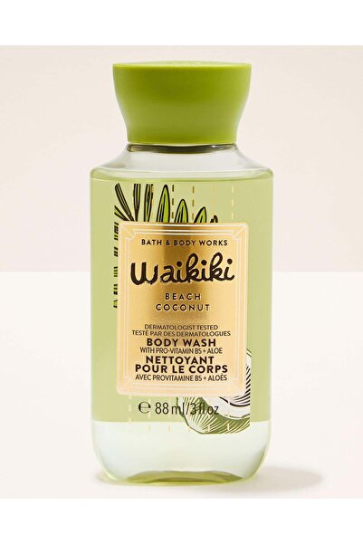 Bath & Body Works Waikiki Beach Coconut Seyahat Boy Duş Jeli 88 ml