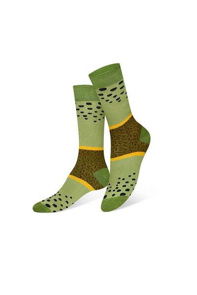 DOLCE MİLK Women's Socks Kiwi, 36-39, Green