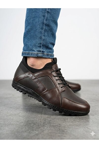 Voyager Men's genuine leather seasonal orthopedic sole casual shoes