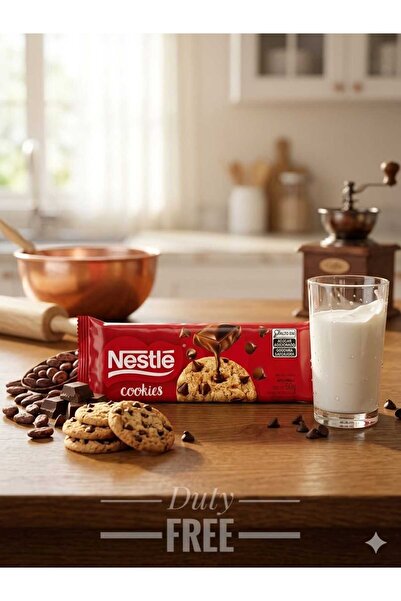 hijazigroup Nestlé Cookies Classic Baunilha with chocolate 60GR