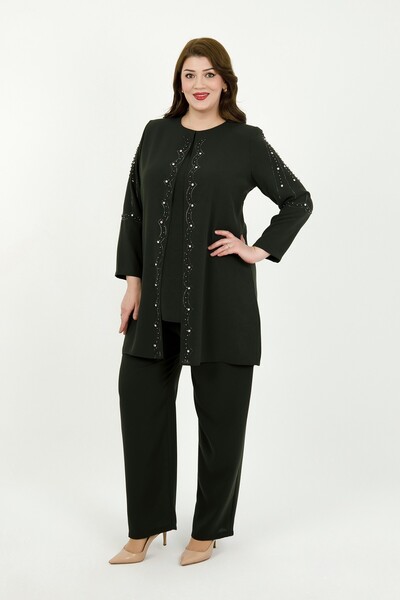 By Alba Collection Γυναικείο Κομψό Σετ Βραδινού Φορέματος Δύο Τεμαχίων σε Μεγ...