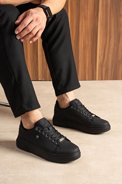 L.A Polo Siyah Erkek Sneaker