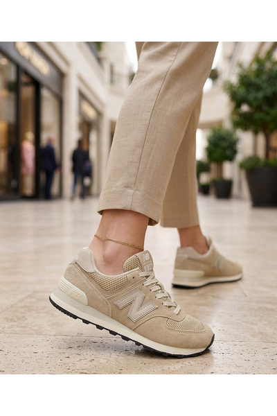 New Balance 574 Unisex Casual Παπούτσια Sneaker Πολύχρωμα