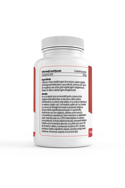 Doza de Sanatate Coenzima Q10 60mg- 30 capsule