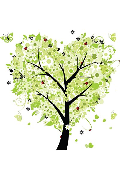 media Πίνακας σε καμβά με δέντρα3, 70 x 70 εκ.