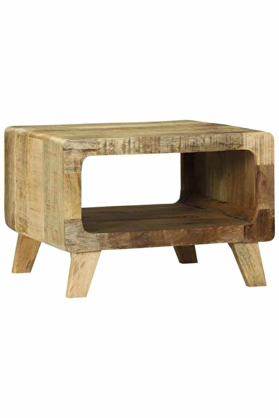 vidaxl Coffee table Brown 50 x 50 x 35 cm Solid mango wood