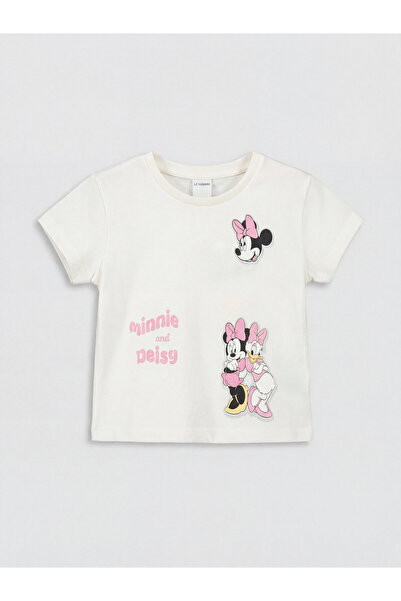LC Waikiki Tricou pentru fetițe cu imprimeu Minnie Mouse