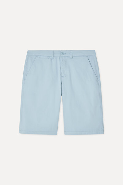 Mudo Men's Indigo Straight Fit Chino Shorts