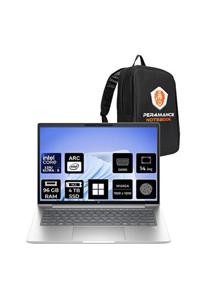 HP Elitebook 840 G11 Ultra 5 125H 96GB 4TB SSD 14" WUXGA W11H Dizüstü Bilgisa...