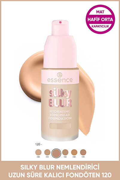 Essence Silky BLUR HYDRATING LONGWEAR FOUNDATION 120