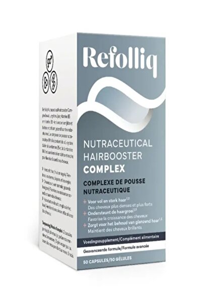 refolliq nutraceutical hair booster complex 50 capsules