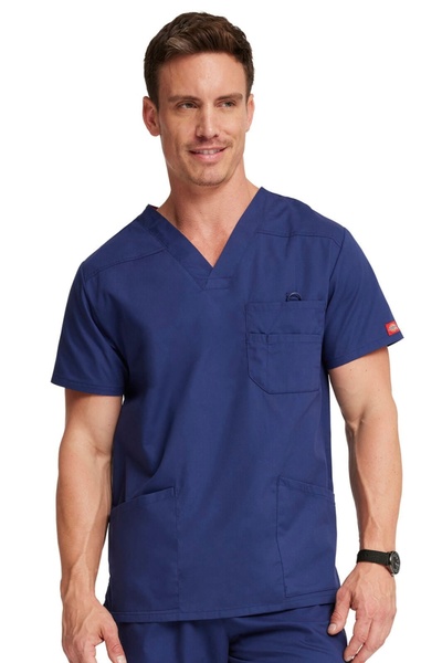 Dickies Medical Ανδρική Ιατρική Ρόμπα Εργαστηρίου Dickies EDS Μπλε XL