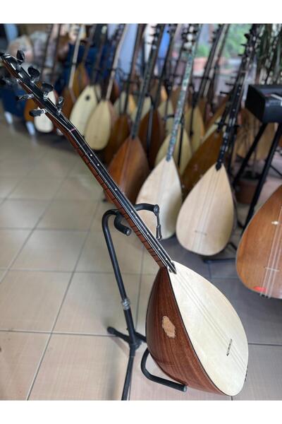 Bircanmüzik Profesyonel Maun Tekne Kısa Sap Bağlama (kılıf, yedek tel ve mızr...