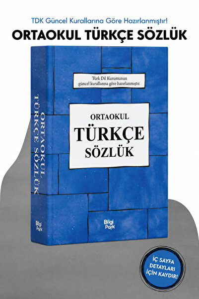Parodi Yayınları Ortaokul Türkçe Sözlük | Açıklamalı ve Örnek Cümleli | YENİ