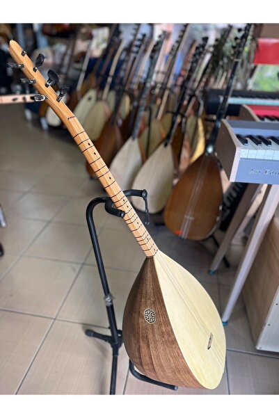 Bircanmüzik Ceviz Tekne Kısa Sap Bağlama (kılıf, yedek tel ve mızrap hediye)