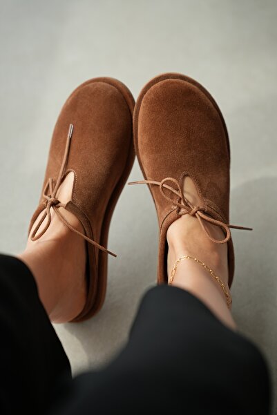 selin shoes Γυναικείες παντόφλες Lodra από γνήσιο δέρμα με λεπτομέρεια από δα...