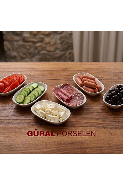 Güral Porselen KAHVALTILIK 6 ADET 19 CM