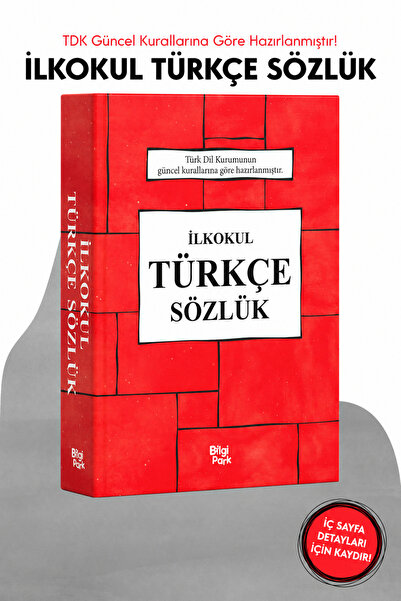 Parodi Yayınları İlkokul Türkçe Sözlük | Açıklamalı ve Örnek Cümleli | YENİ