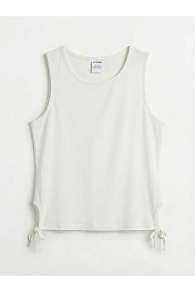 LC Waikiki Crew Neck Ribbed Girls' Tank Top