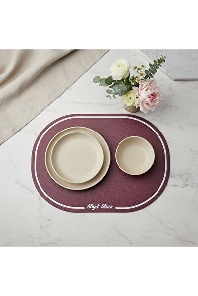 Grand Fine Art 2 τεμάχια με τυπωμένο σχέδιο -Καλό ημερών- Σερβίτσιο αμερικάνι...