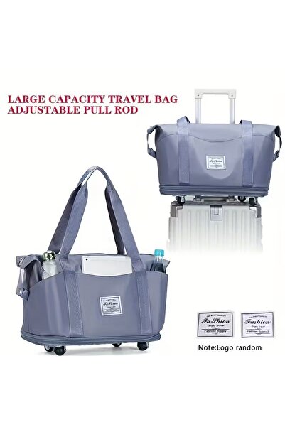 Zenorius Πολυλειτουργική Τσάντα Ταξιδιού με Ρόδες, Επεκτεινόμενη, Αδιάβροχη, ...