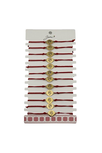 OEM Bratara bijuterie Martisor de 1 Martie pentru femei, Rosu aprins, Serie 1...
