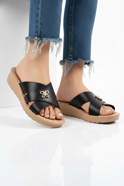 Modafırsat Γυναικείες Παντόφλες Καθημερινής Χρήσης για Εσωτερικούς και Εξωτερ...