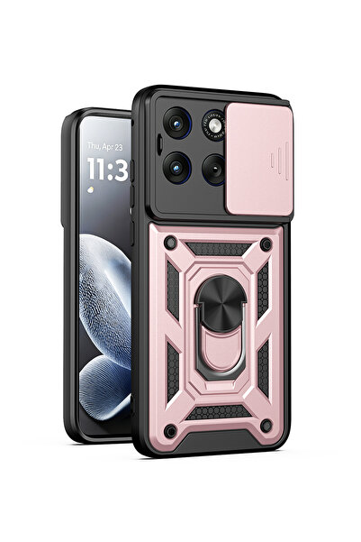 OEM Θήκη για Motorola Edge 70 Fusion, Νότιος Ουρανός, Προστασία, ροζ