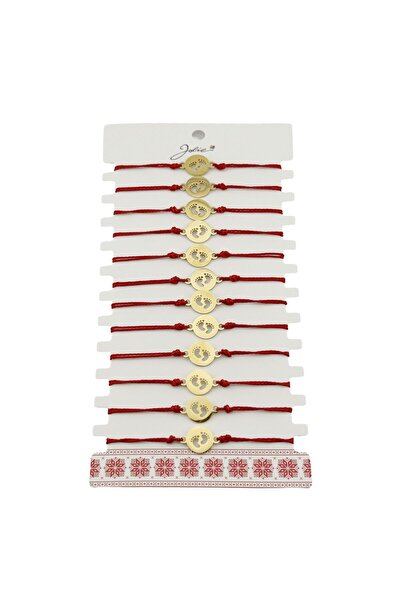 OEM Bratara eleganta Martisor de 1 Martie pentru doamne, Snur impletit Ajusta...