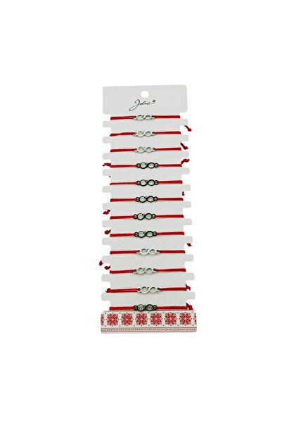 Vader Bratara Martisor pentru Dama, Jolie, Model Infinit, Set 12 bucati, Pand...