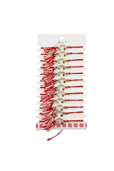 OEM Martisor traditional Bratara ornamentala cu Ciucure pentru doamne, Sfoara...