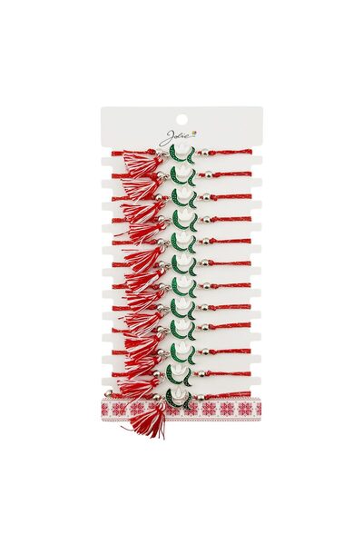 OEM Martisor decorativ Bratara delicata cu Ciucure pentru femei, Model Ghioce...