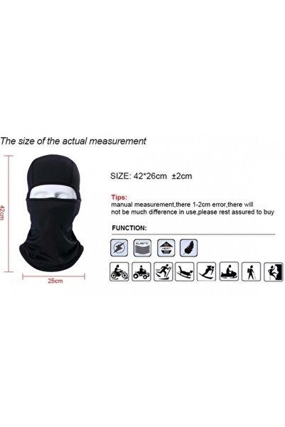 Mask غطاء حماية متعدد الفتحات للوجه والرأس