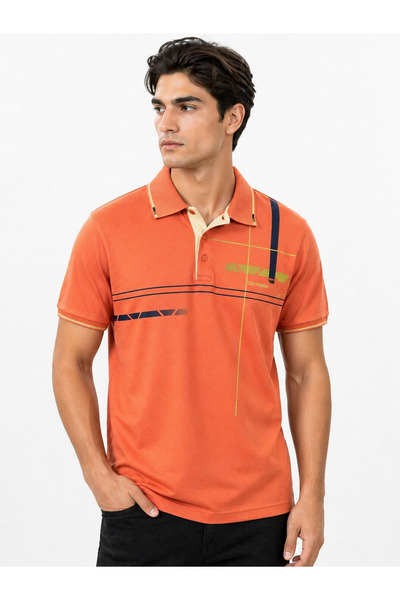 Caprisel Men's Polo Neck T-shirt