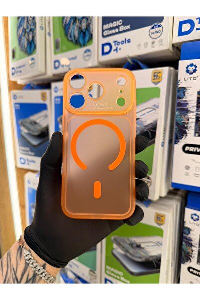 SOYLU MİX İphone 17 Pro Mat Şeffaf Lens Korumalı Magsafe Hızlı Şarj Destekli ...