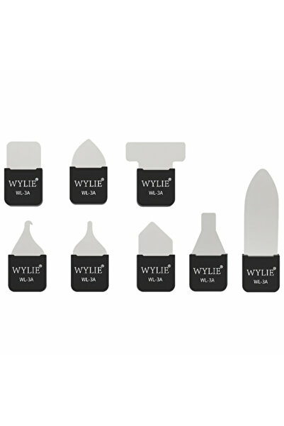 WYLIE Κλιπς Μεταλλικά WL-3A, 8 σε 1
