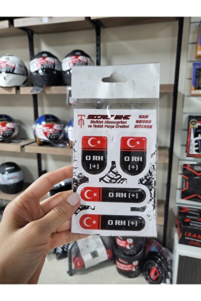 IXANN 0 RH (+) Kan grubu sticker