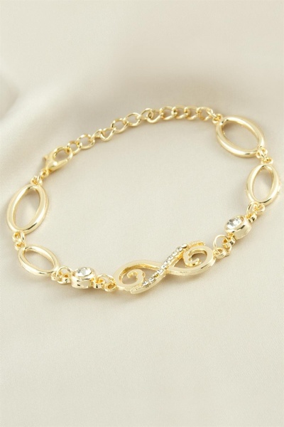 ZERO LAND Muratech Infinity Stone Tr Bracelet (174333) - Yellow