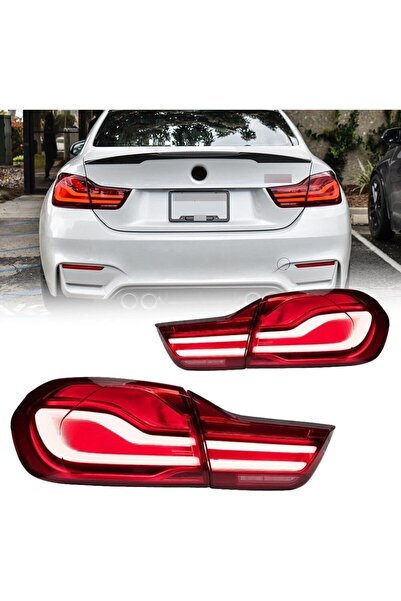 X POWER TUNİNG bmw 4.seri f36 grand coupe lci dizayn kırmızı led stop