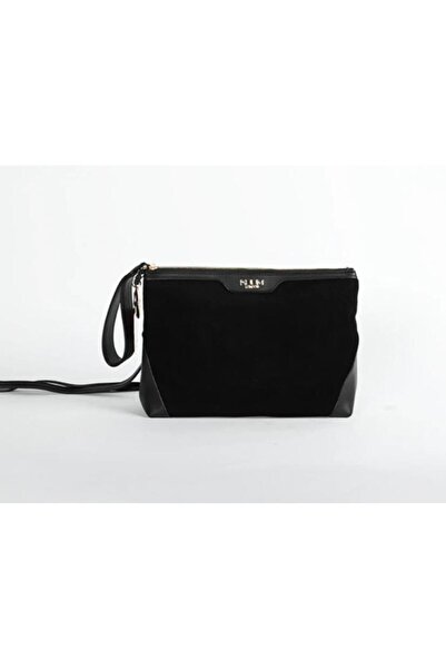 Kuum London K33ZD343K Γυναικεία τσάντα clutch από γνήσιο δέρμα σουέντ