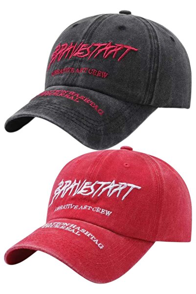 Uniquetrenders Unisex Vintage Bravestart Embroidered Adjustable Baseball Cap ...
