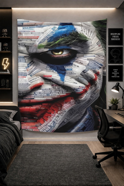 THEMODERNHANE Ύφασμα με μοντέρνο σχέδιο για τοίχο Αισθητική διακόσμηση κρεβατ...